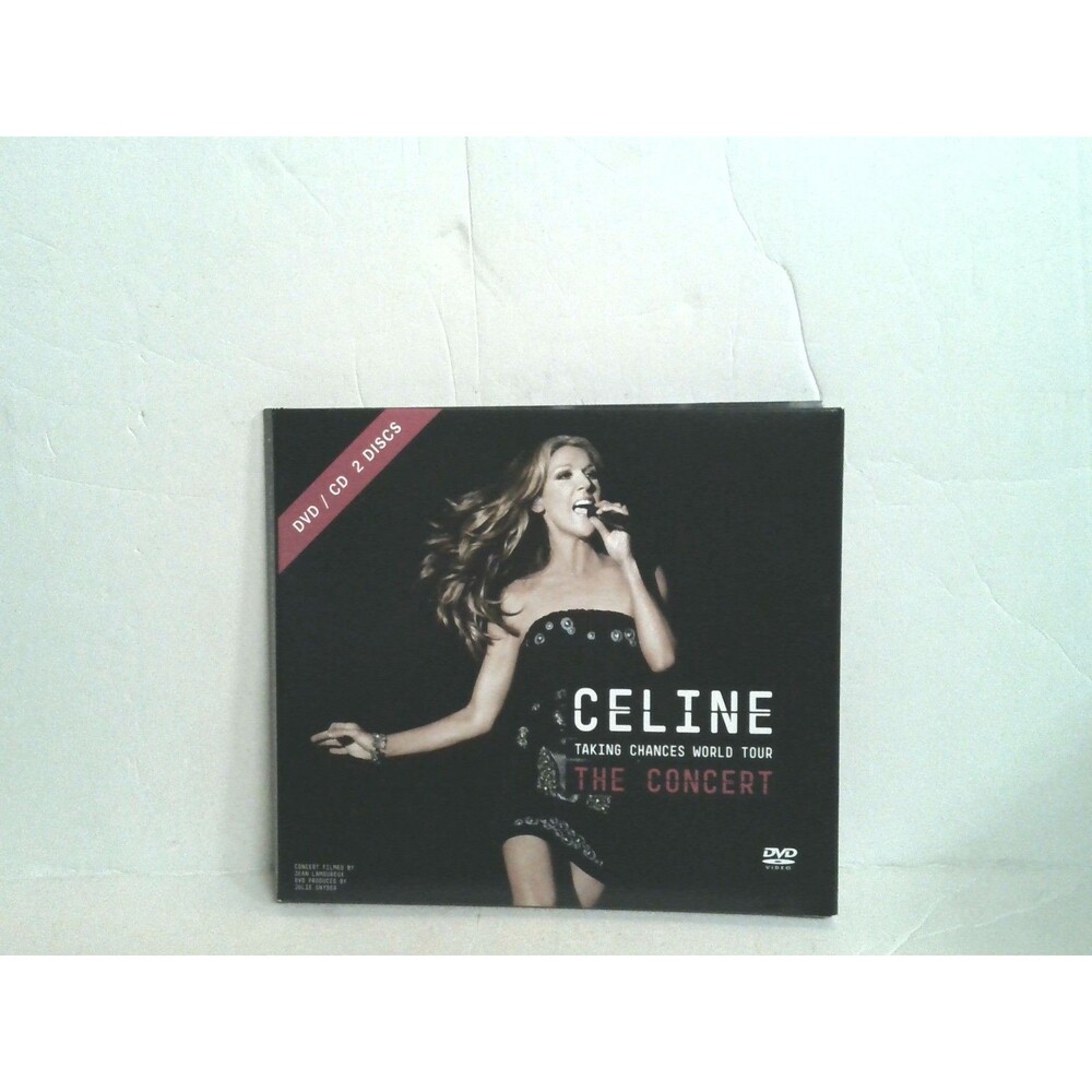 Celine Taking Chances World Tour The Concert CD/DVD 2010 Sony Music Digipak
